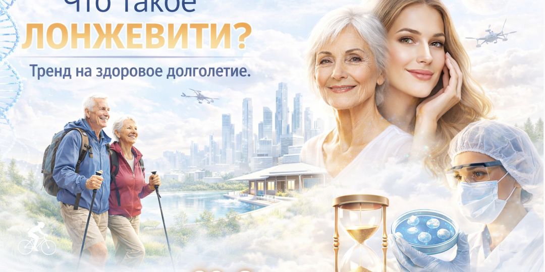 Что такое лонжевити? Тренд на здоровое долголетие. Вы готовы к жизни 80+?
