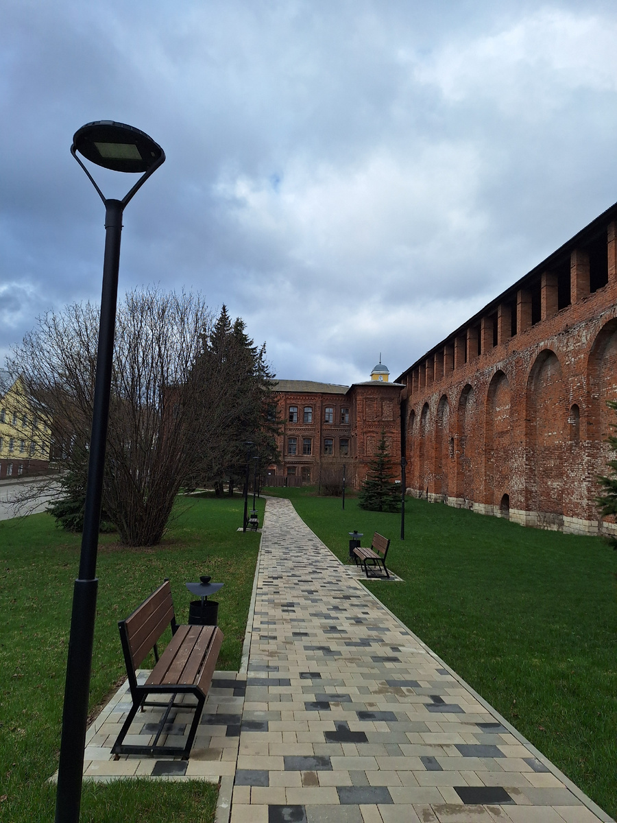 Немецкие дома у набережной.