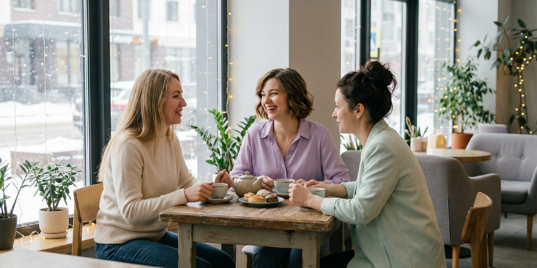 «Про это не говорят вслух»: одна встреча одноклассниц после 45, которая всё изменила