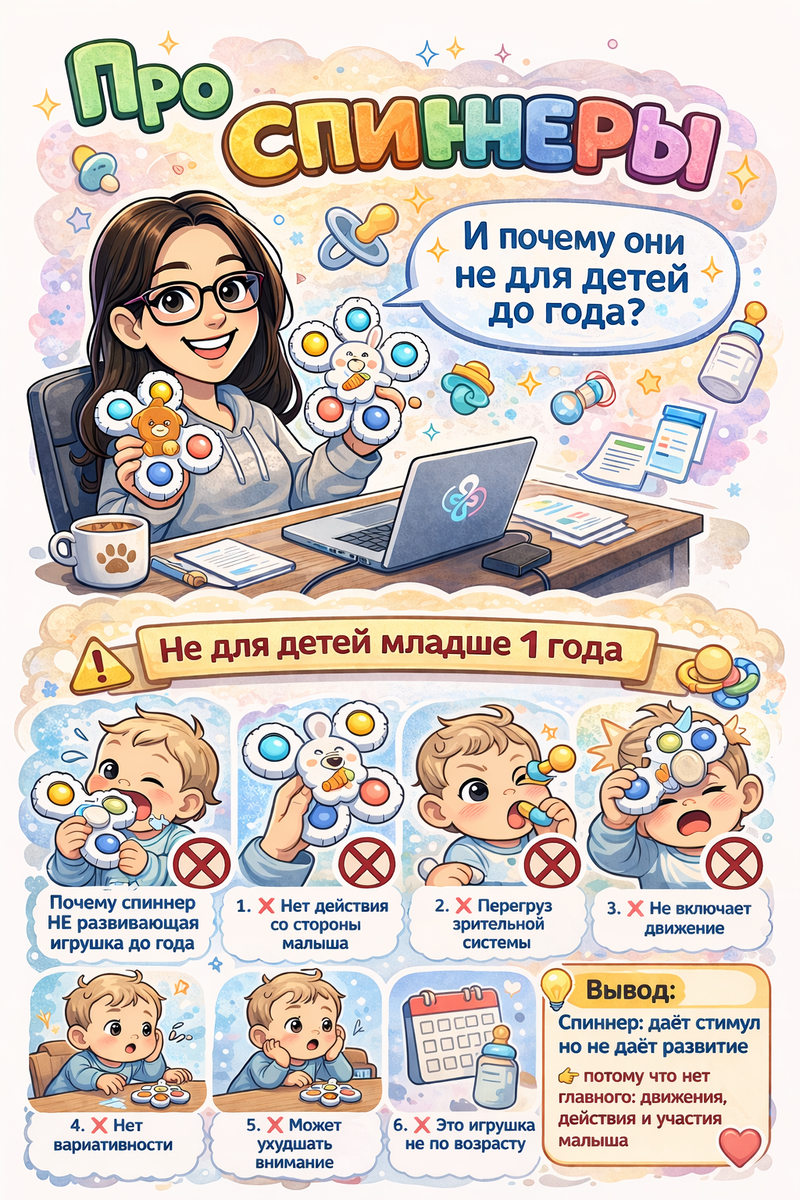 Спиннер. Выбросить срочно!