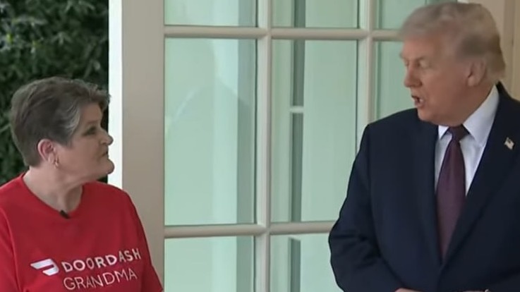 Скриншот трансляции Fox News