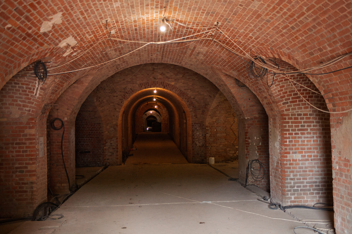 Центральная галерея форта