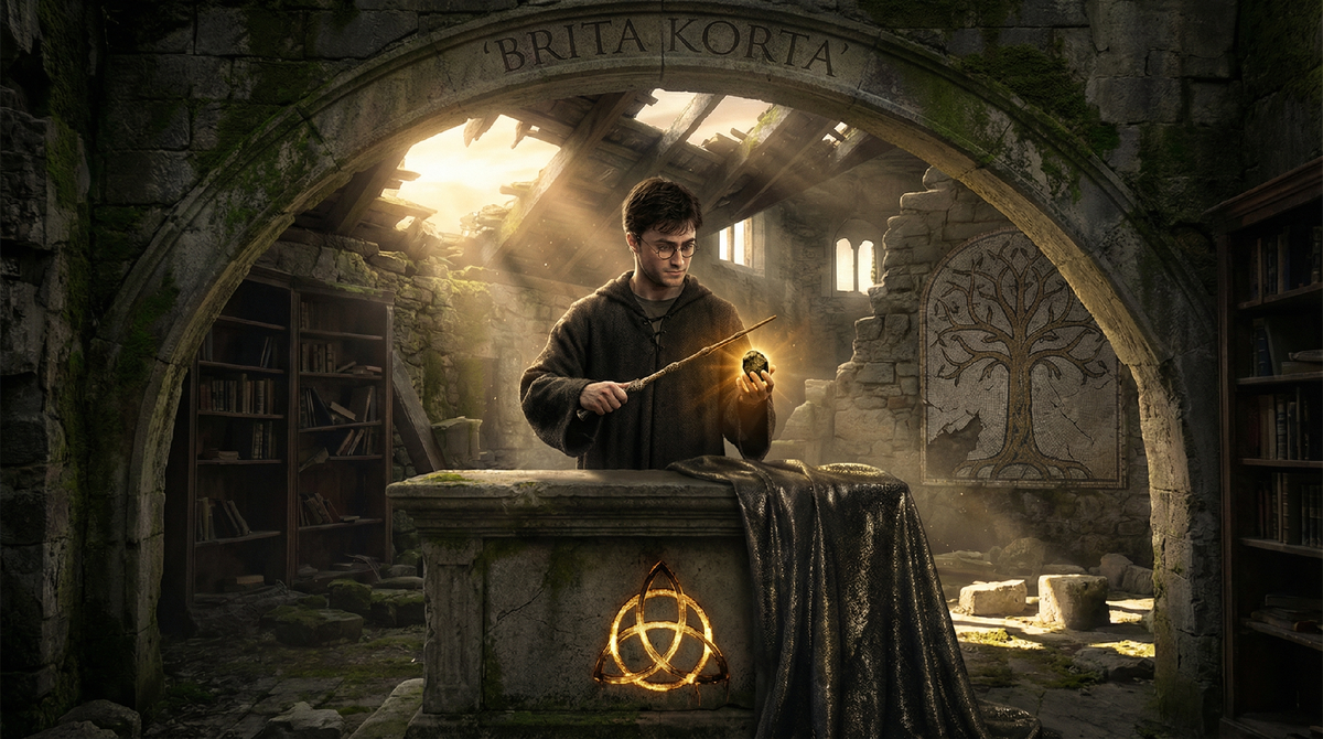 "НЕ сказка! Дары = Урим ве-Туммим первосвященника из Кумрана. Трилистник вырезан на скрижалях Мертвого моря. Снимали в пещерах Иудейской пустыни!"