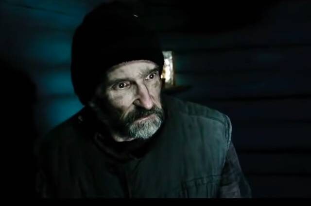    Петр Мамонов. Кадр из фильма «Остров»