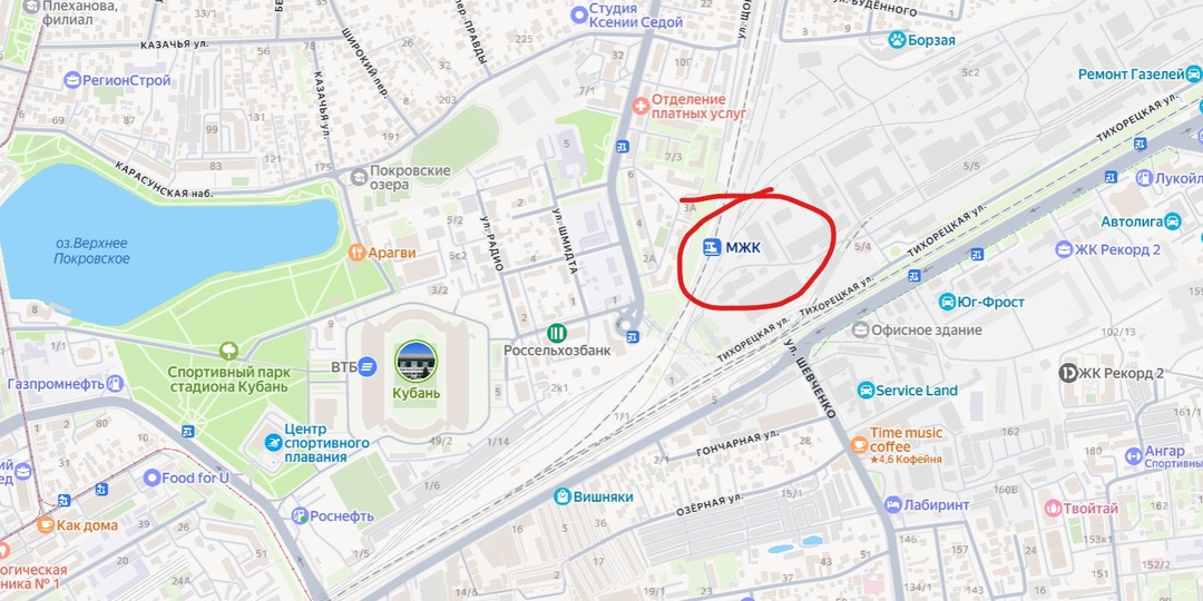 Что будет на территории МЖК в Краснодаре: вы угадали – новый ЖК