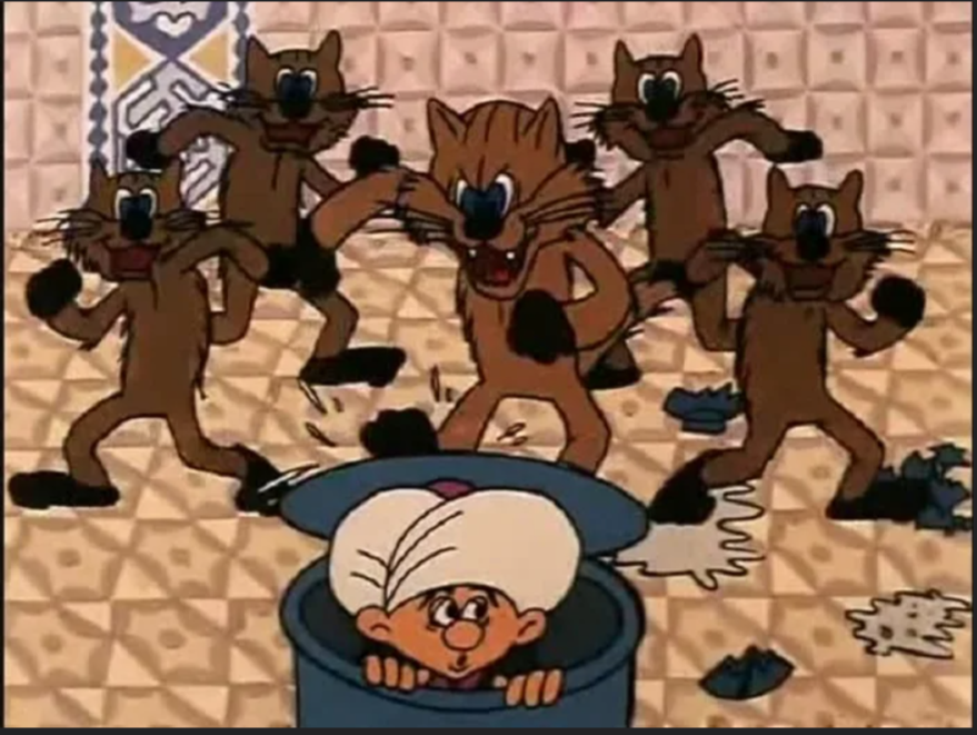 Мультфильм "Мук-скороход", 1975 год, СССР 