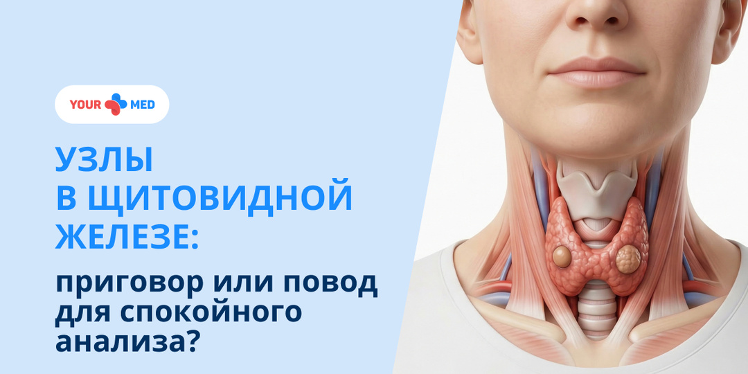 Узел в щитовидной железе: приговор или нет? | Диагностика и биопсия в YourMed
