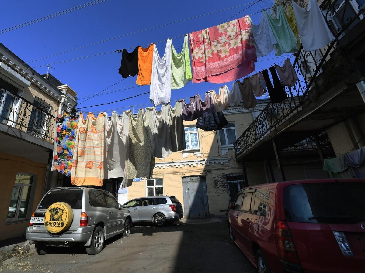    Старые кварталы в центре Владивостока | © РИА Новости / Виталий Аньков