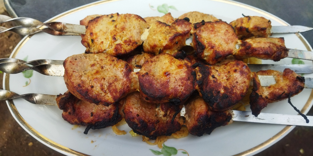 Мясо, вариант дачный.