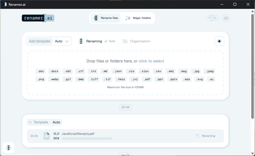 Renamer.ai 