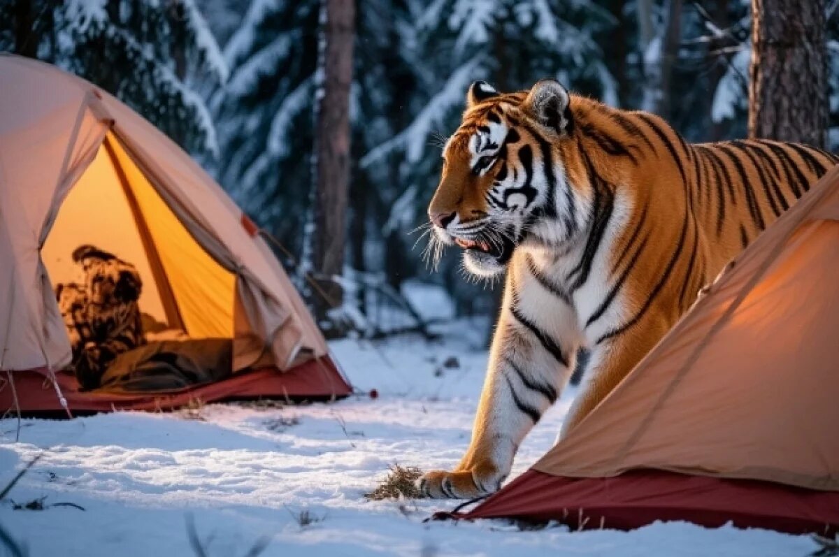    В Хабаровском крае турист пострадал от тигра и выиграл суд