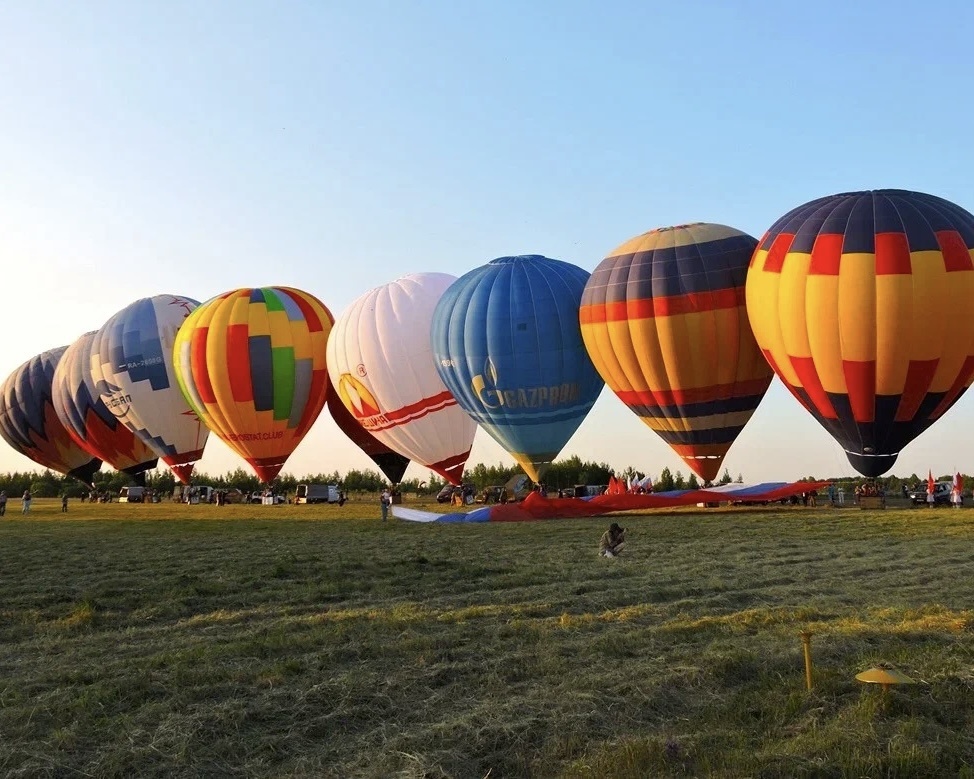 Чемпионат по воздухоплаванию в Великих Луках.