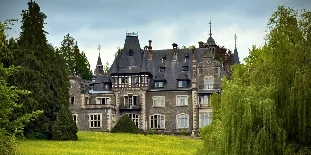 Западная Германия: Гессенский Нойшванштайн и следы Российской Империи Замок усадьба Рауишхольцхаузен