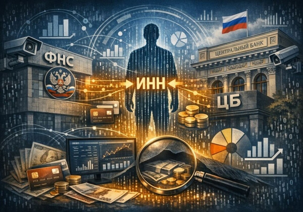    ИНН станет ключевым идентификатором при анализе операций физических лиц