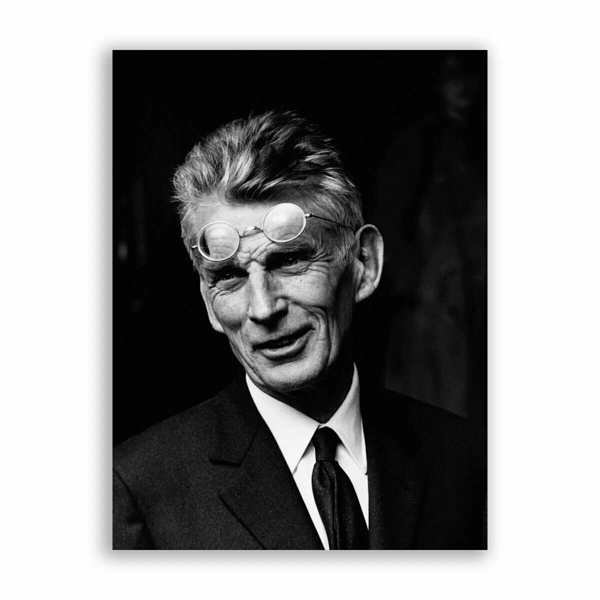 Сэмюэл Беккет, постер, плакат на бумаге, источник https://market.yandex.ru 