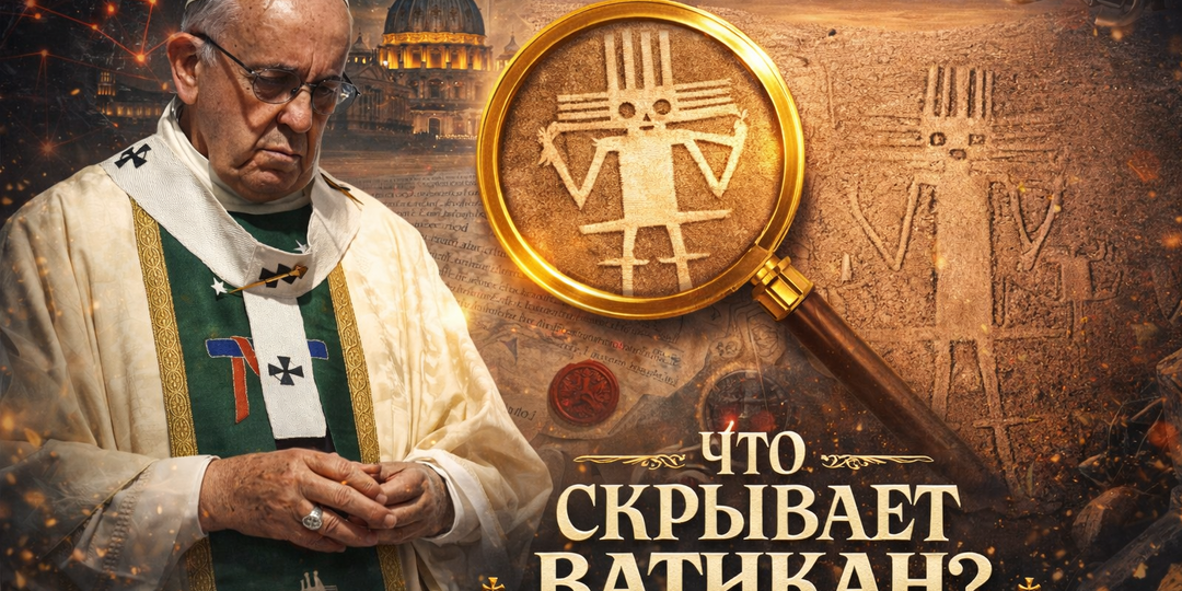 Что забыло 86-метровое языческое божество на облачении Папы Римского?