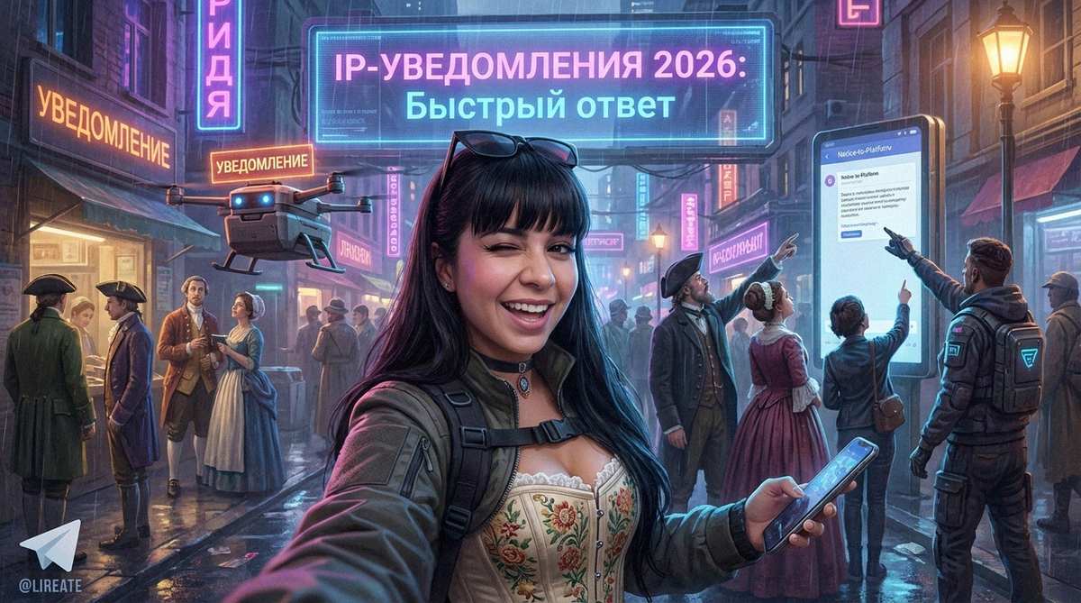    Как написать уведомление платформе, чтобы получить быстрый ответ Лирейт