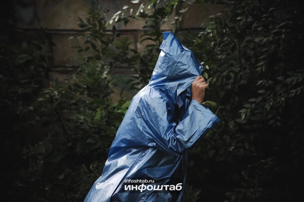    Астраханцев предупреждают о дождях и сильном ветре во вторник