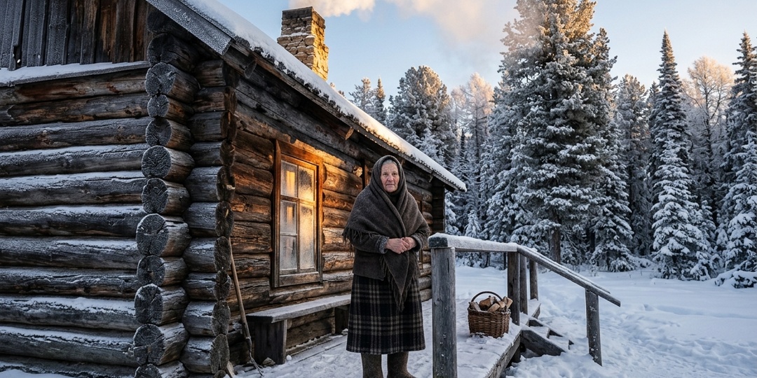 Зимовье отшельницы. Рассказ о женщине в Сибири.
