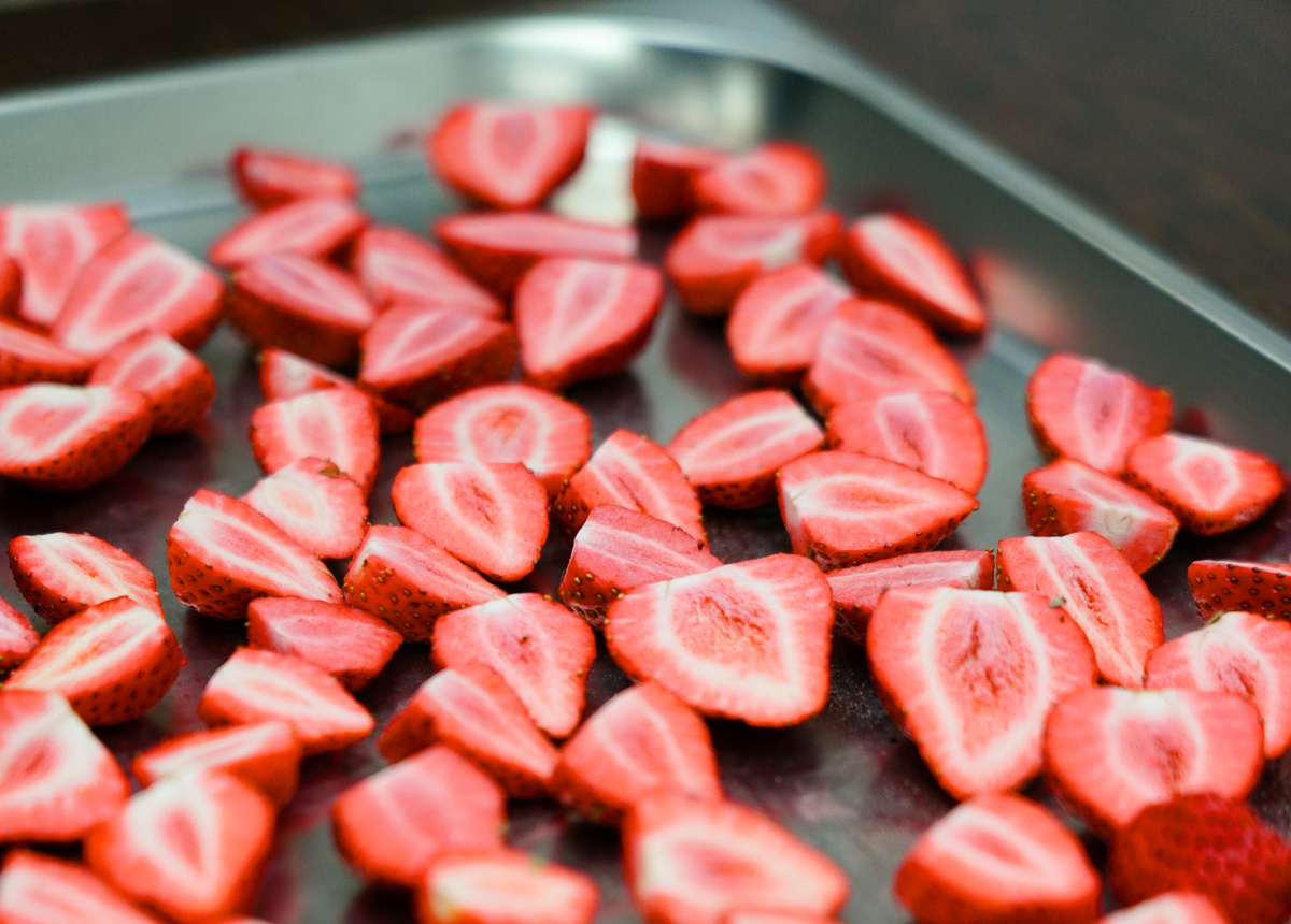 Сублимированная клубника