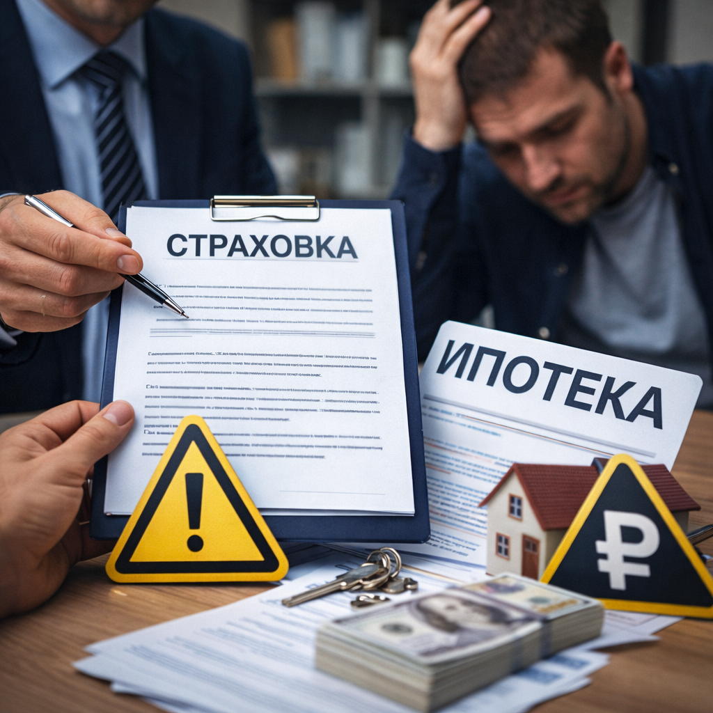 Банк зарабатывает на страховке. Ты — переплачиваешь.