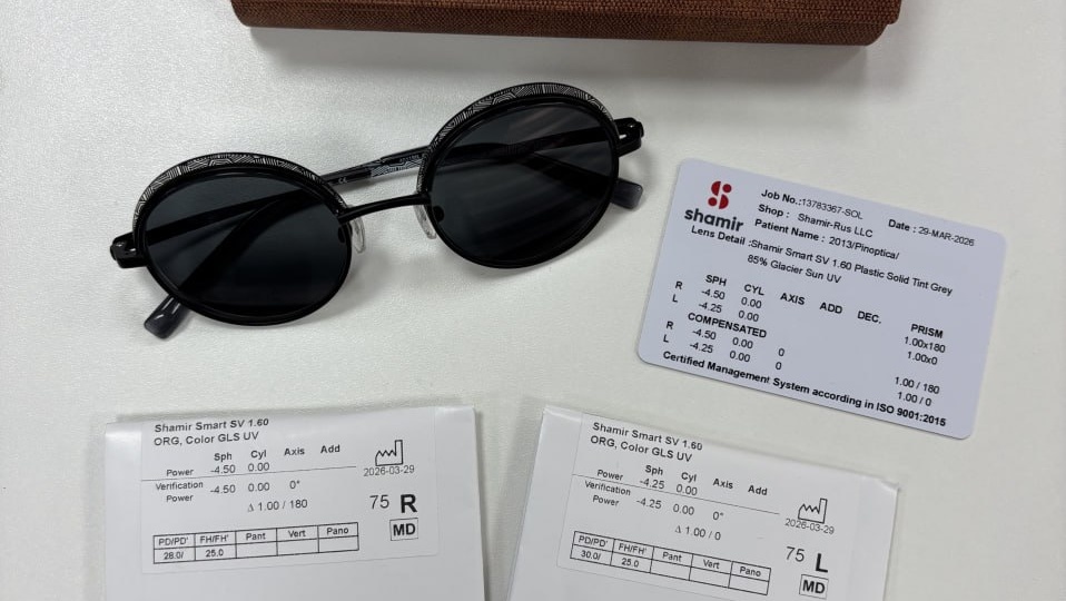 Солнцезащитные очки с призмами