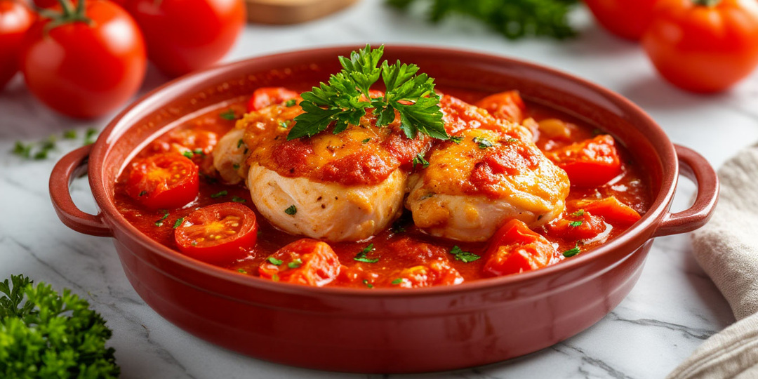 Курица под томатами: лёгкий ПП-ужин, который полюбит вся семья