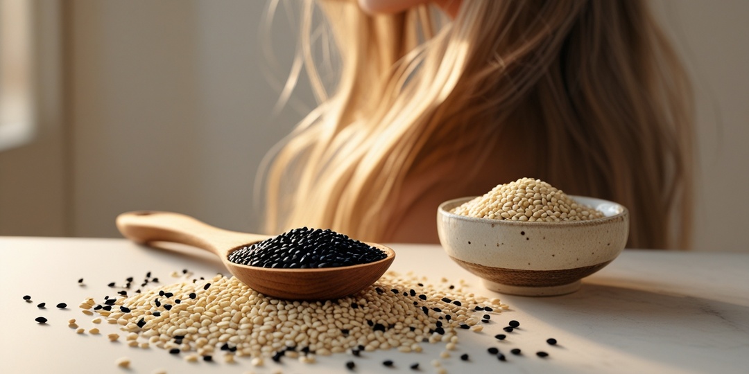 Мой мастер по волосам посоветовала есть кунжут по утрам. Я проверила — и вот что узнала про волосы