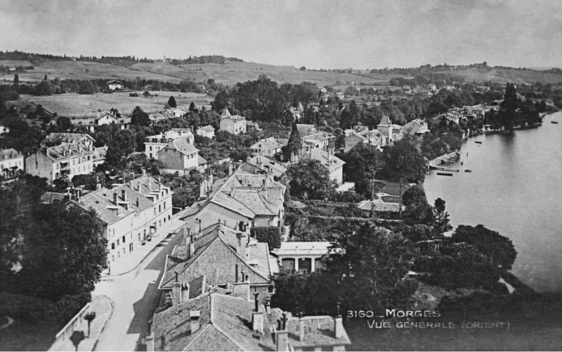 Городок Морж в середине XIX века