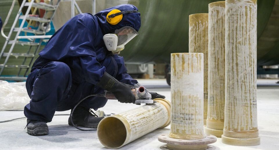    Цех компании «БиоПроект Пересвет»: производство емкостей, очистных сооружений и насосных станций из стеклопластика / Медиасток.рф