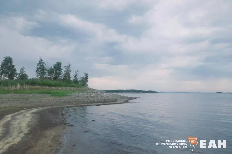    ЕАН. Обмелевшее Аргазинское водохранилище в 2023 году