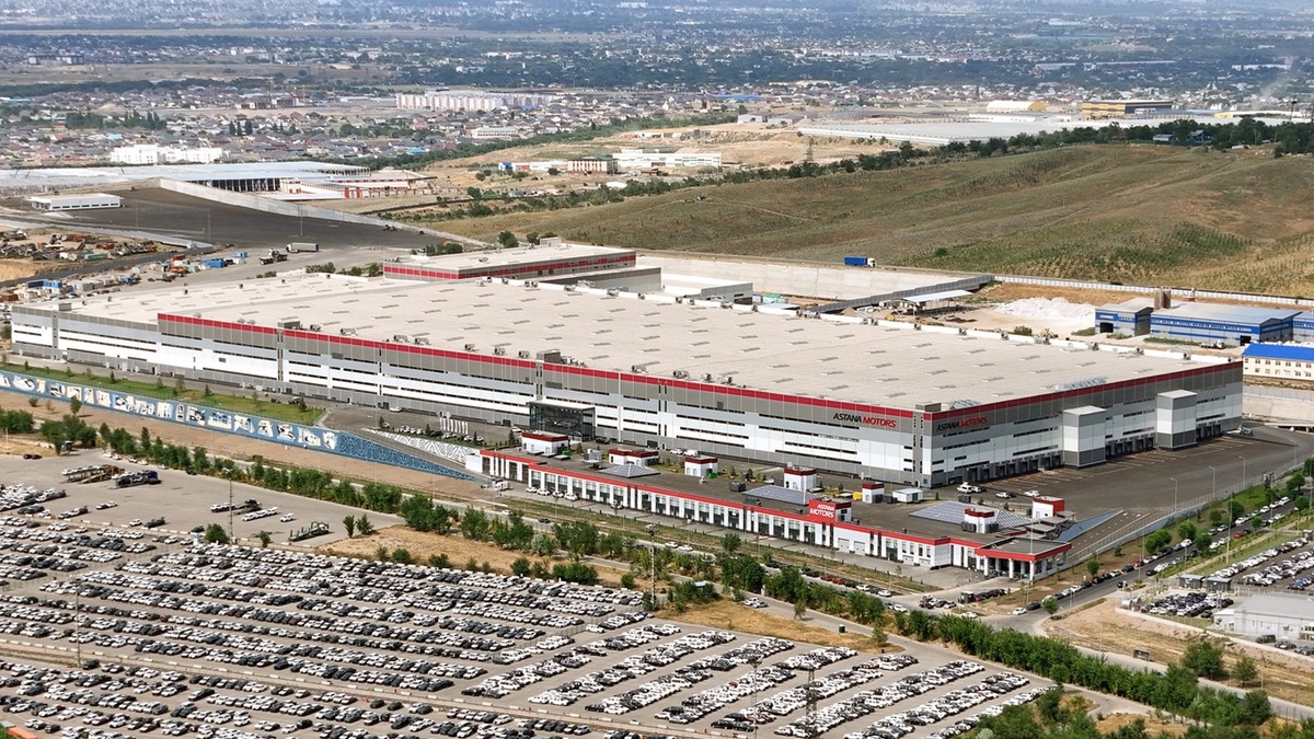   Завод Astana Motors Manufacturing в Алматы / Фото: Аstana-motors.kz, бильд-редактор: Дастан Шанай