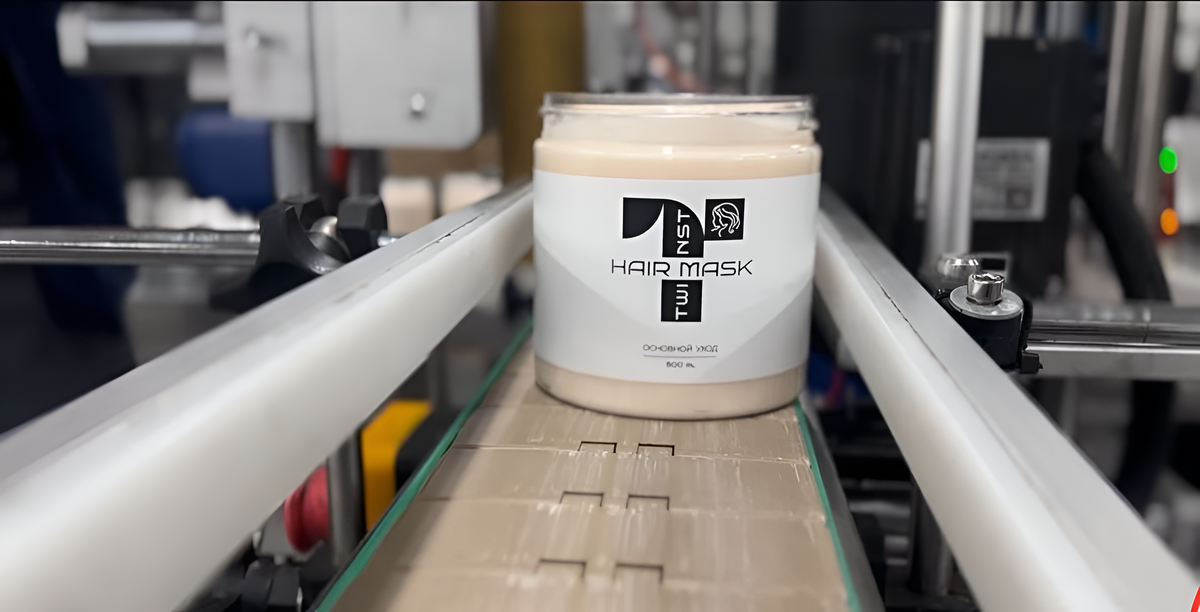 Маска для волос из серии "Основной уход" от Твинст "с пылу с жару". 