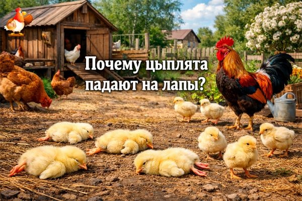 Цыплята падают на лапы – почему это происходит и что делать сразу, пока курятник не превратился в драмтеатр