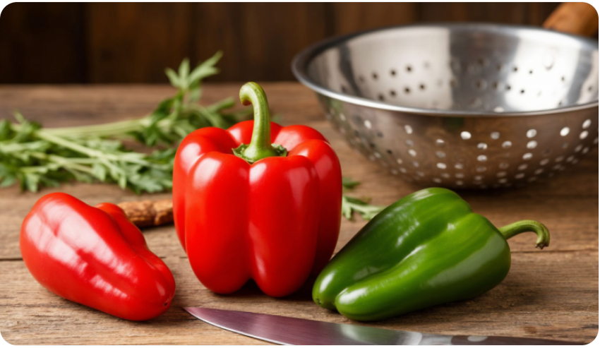 Зачем болгарский перец перед приготовлением на секунду окунают в кипяток? Секрет, который изменит ваши блюда...
