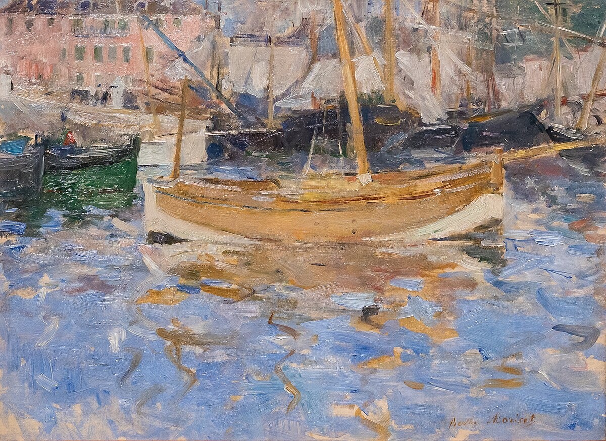 Берта Моризо – «Гавань в Ницце»