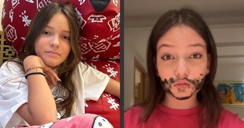    Дочь Филиппа Киркорова не стесняется пародировать знаменитого папу.