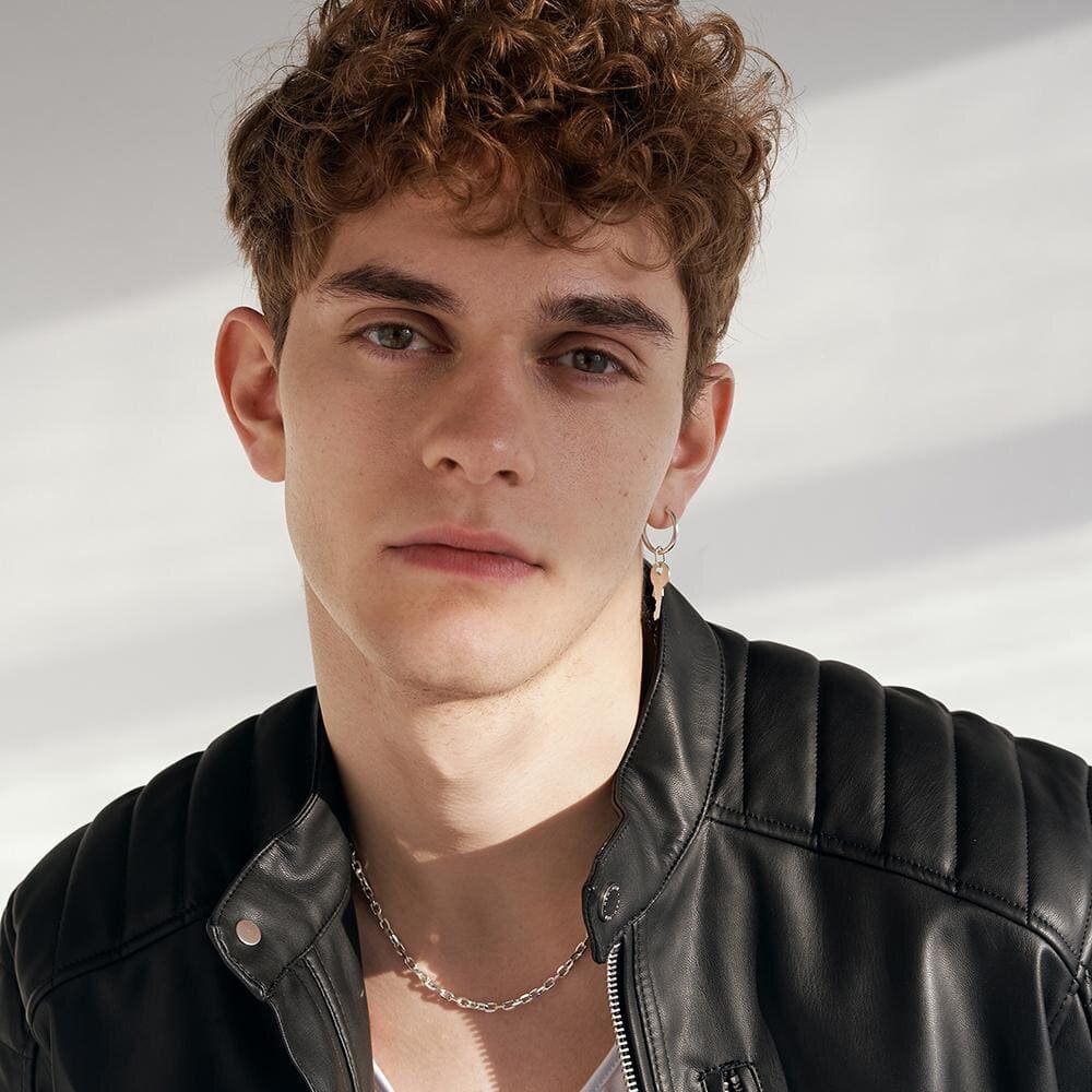 Цепь Big Chain и серьга Hoop S