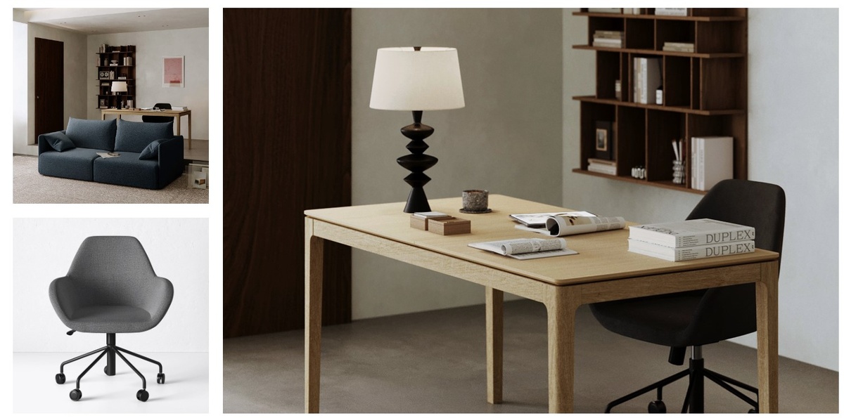 Стул ИНДИ и стол МИЛФОРД, диван ЛИО