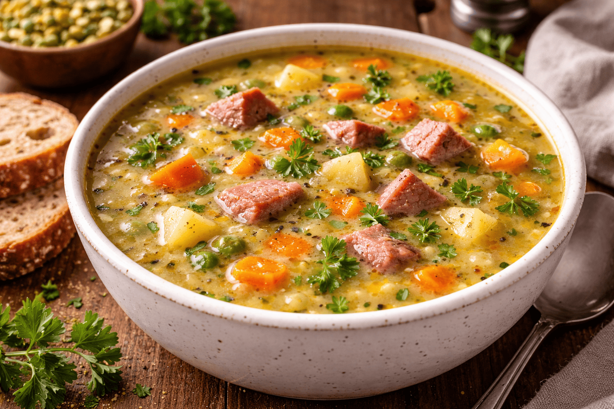    Настоящий гороховый суп, как раньше / progorodchelny