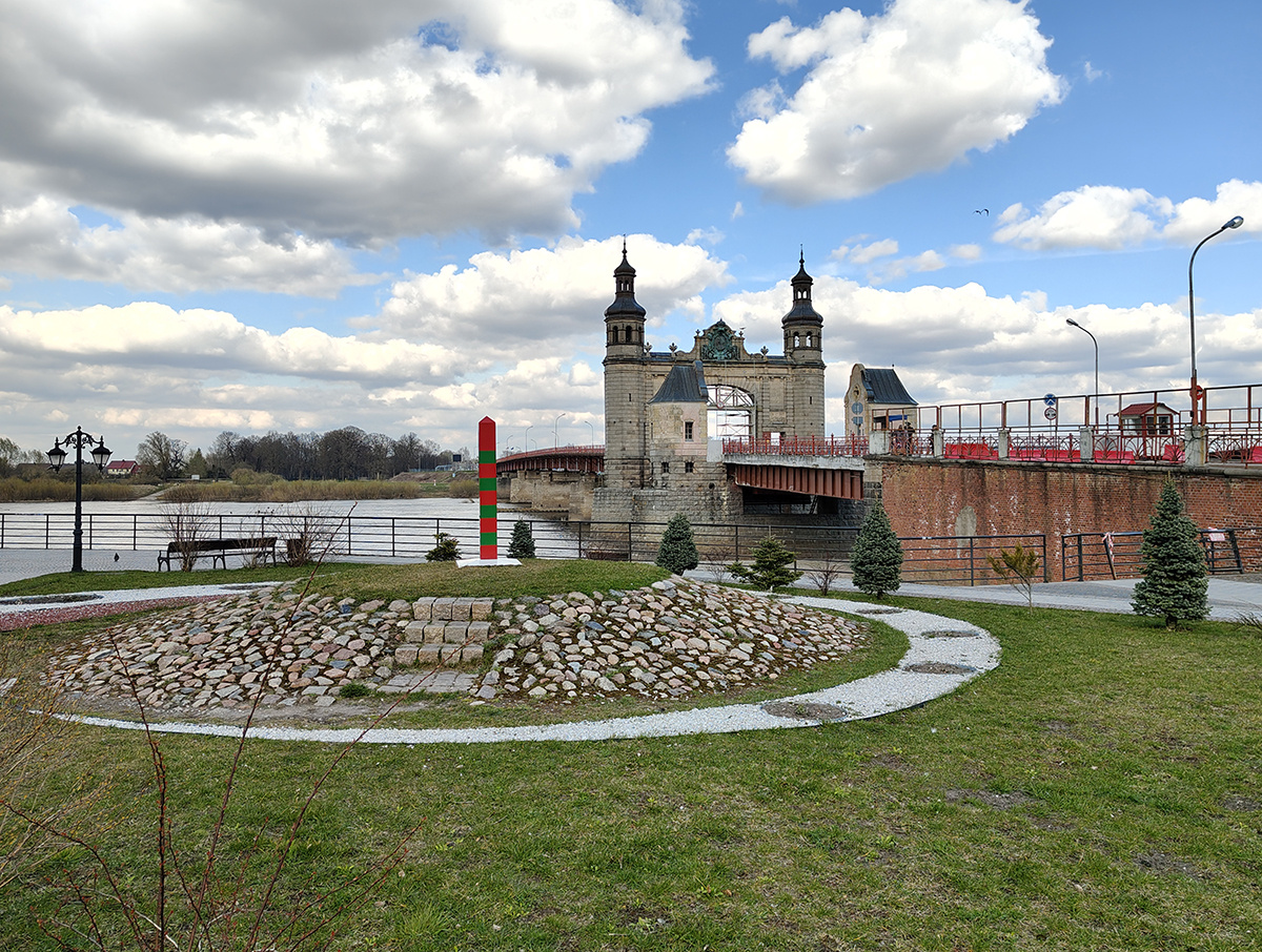 Граница России с Литвой. Советск, Калининградская область.