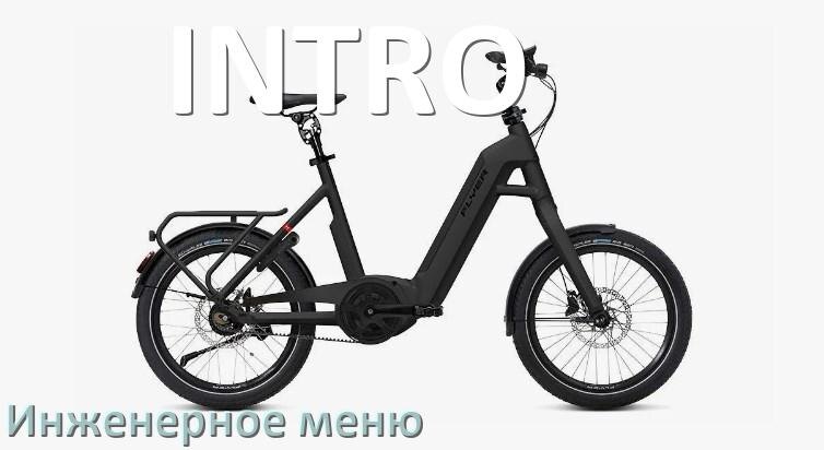 
Как зайти в инженерное меню электровелосипеда INTRO и открыть сервисный режим