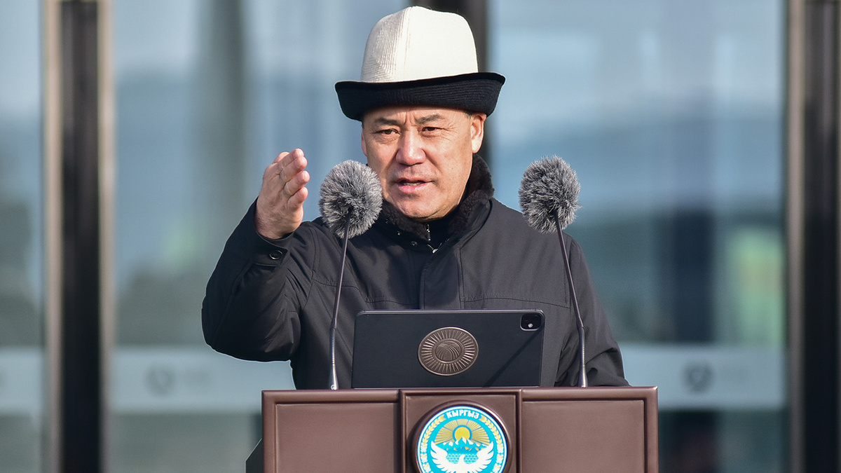   Владислав Ногай / ТАСС- Президент Киргизии Садыр Жапаров