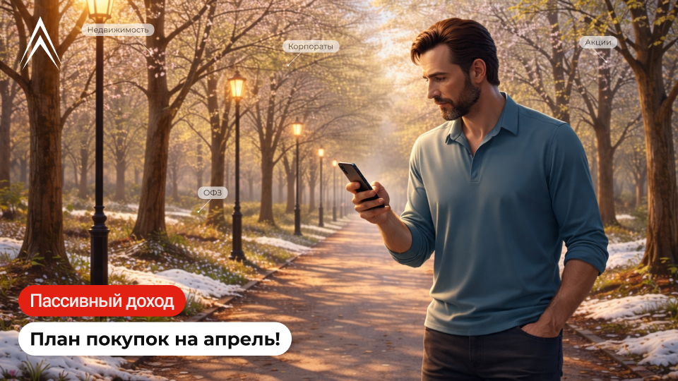 ЧТО ДАСТ НАДЕЖНЫЙ ПАССИВНЫЙ ДОХОД? Мой план покупок под пассивный доход в апреле