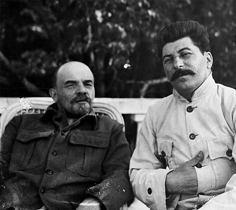 Владимир Ленин и Иосиф Сталин, 1920-е годы. фото из ria.ru
