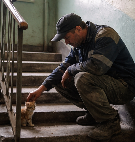 Она пришла не прося ничего — только спасти котят. Он думал, что спасает их. Оказалось — себя...