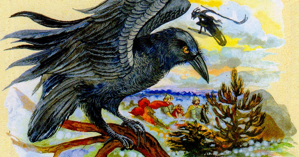 ВОРОН - ПТИЦА ВЕЩАЯ или СТОИТ ЛИ ВЕРИТЬ ПРЕДСКАЗАНИЯМ славянское фэнтези