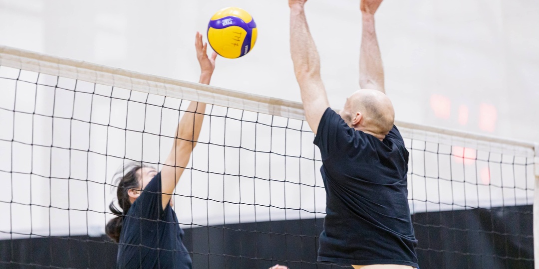 Как обыграть двойной блок в волейболе