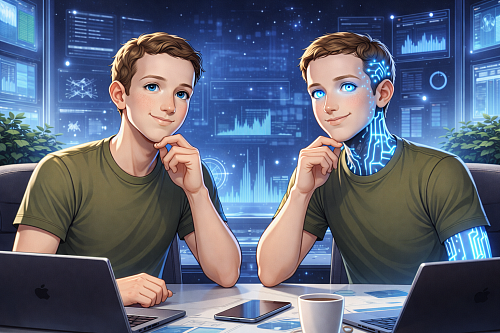 Марк Цукерберг тестирует ИИ-клона для общения с сотрудниками