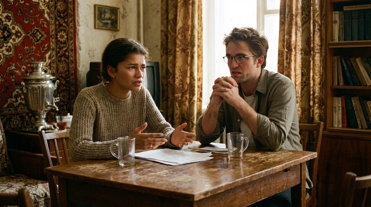 Фантазия на тему фильма «Вот это драма!», большой разбор в профиле (Nano Banana)